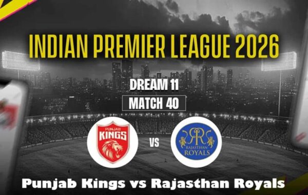 punjab kings vs rajasthan royals match 40 28 04 2026