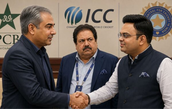 1778656464823 Mohsin Naqvi Jay Shah Rajeev Shukla for PCB ICC BCCI