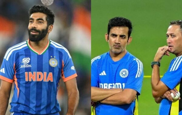 1778992307545 Jasprit Bumrah Gautam Gambhir and Ajit Agarkar