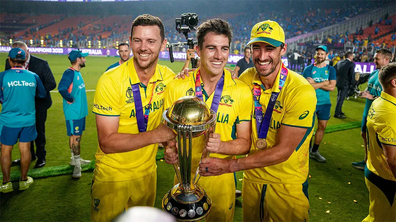 Mitchell Starc Pat Cummins Josh Hazlewood 1