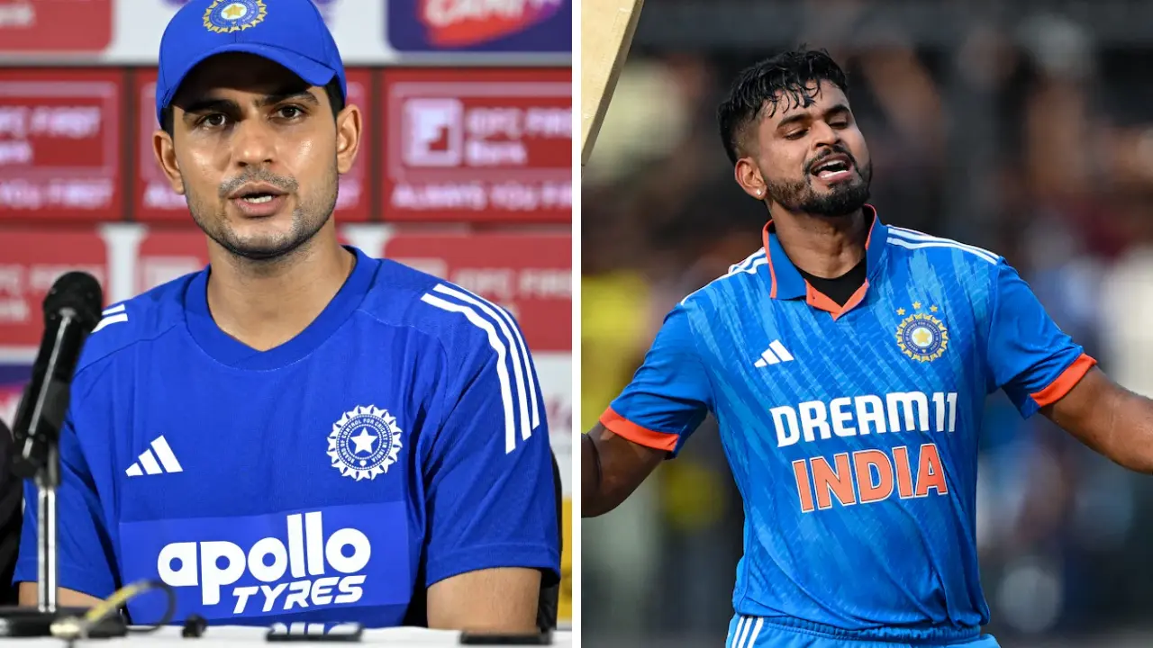 Shubman Gill and Shreyas Iyer